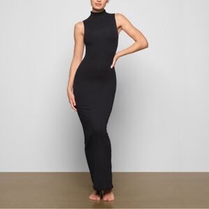 SKIMS NWT Black Sleeveless Maxi Dress